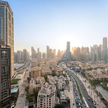First Class 2Br With Full Burj Khalifa And Fountain View Dubai Eksteriør billede