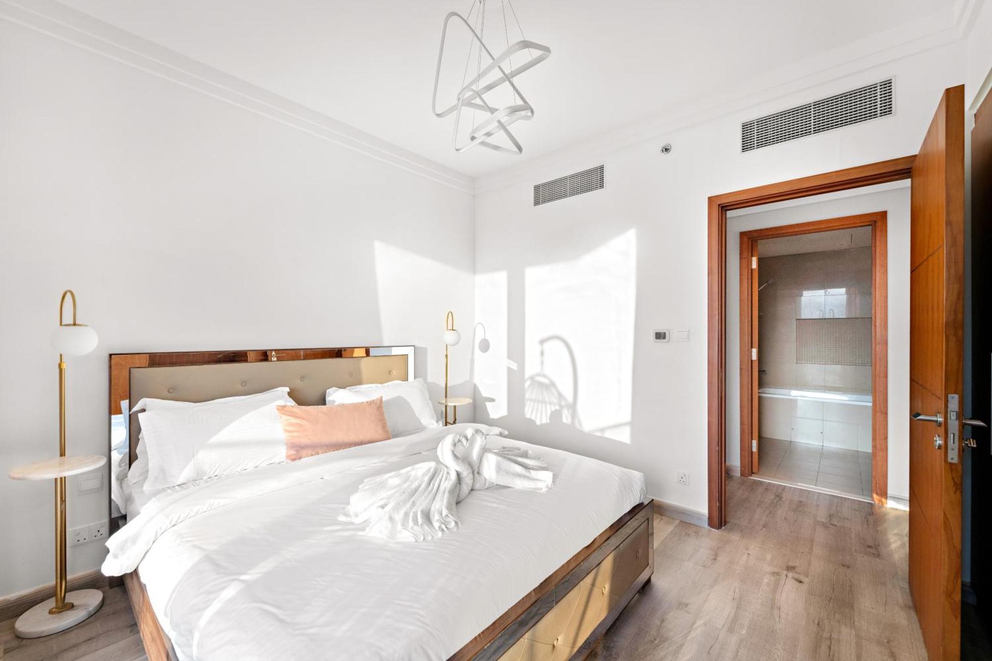 First Class 2Br With Full Burj Khalifa And Fountain View Dubai Eksteriør billede